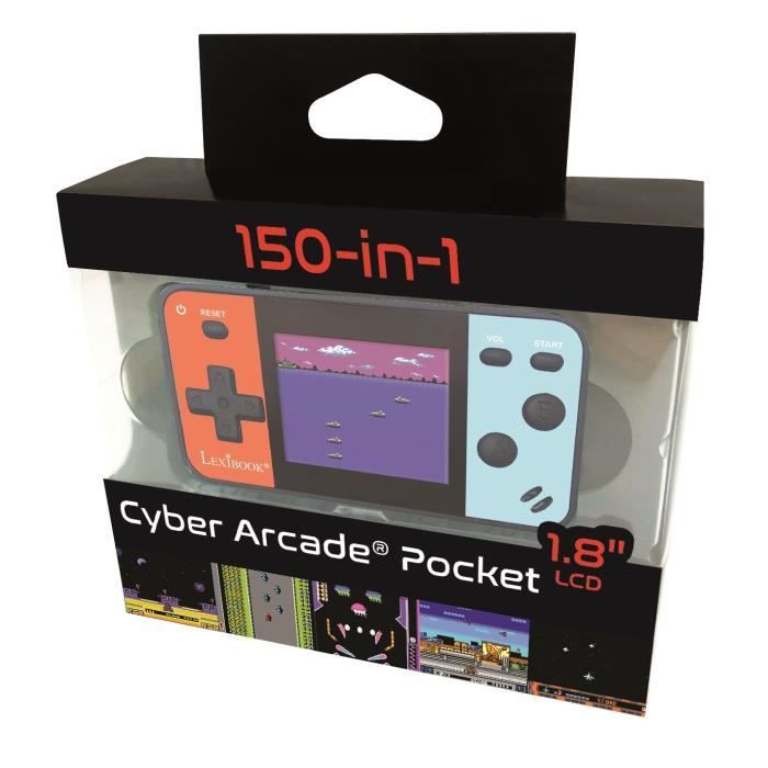 Console portable Cyber Arcade Pocket - Ècran 1.8'' 150 jeux
