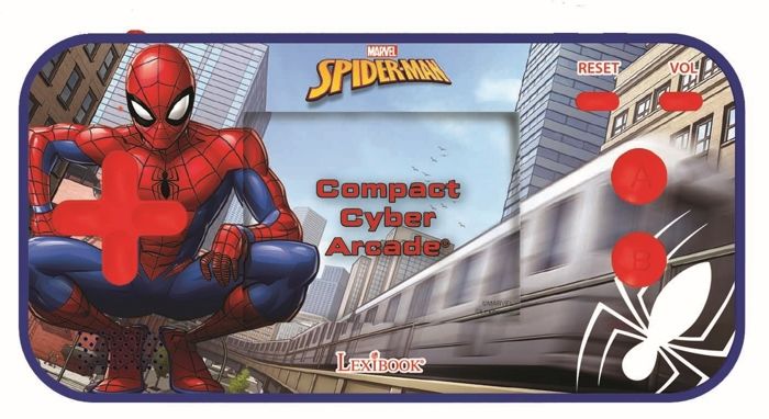 Console portable Compact Cyber Arcade SpiderMan - Ècran 2.5'' 150 jeux dont 10 SpiderMan