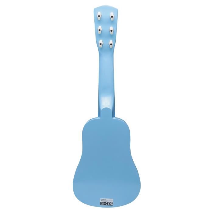 Lexibook, Bluey, Ma premiere Guitare pour Enfant, 6 Cordes en Nylon, 53 cm, Guide Inclus, Des 3 ans