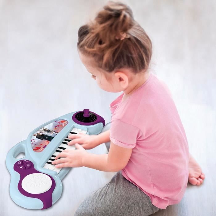 Piano électronique pour enfants La Reine des Neiges avec effets lumineux