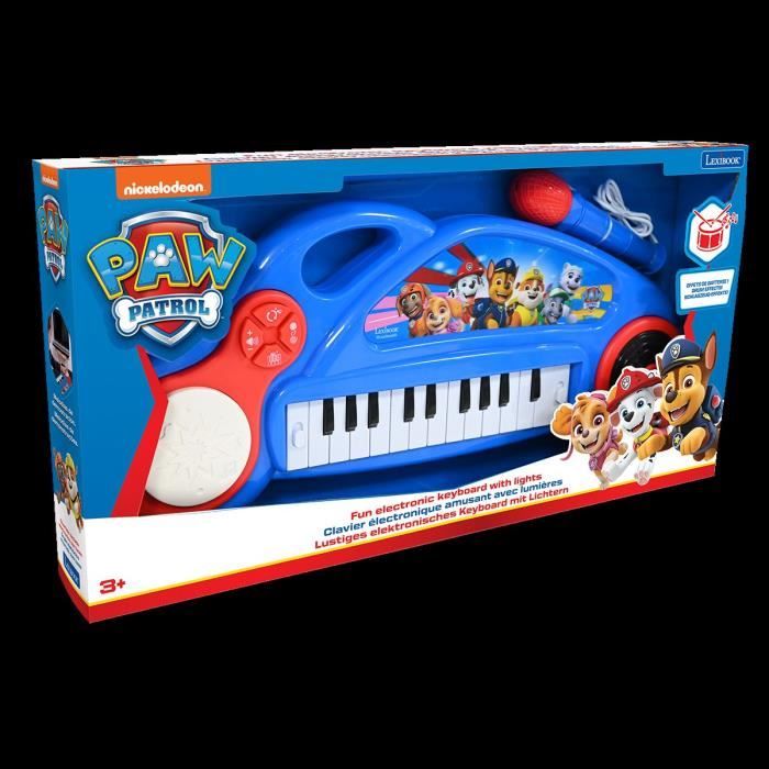 Piano électronique pour enfants La Pat' Patrouille avec effets lumineux