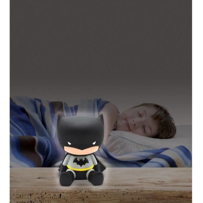 Veilleuse 3D Batman - LEXIBOOK - Lumiere LED - Anti chocs - Enfant - 3 ans et plus