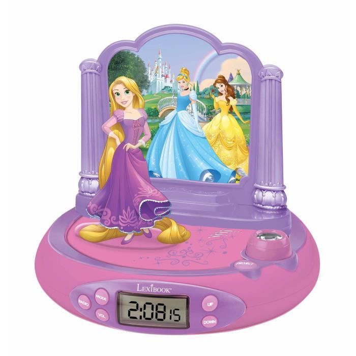 Radio RÈveil Projecteur Disney Princesses Raiponce - LEXIBOOK