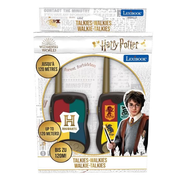 Talkies-Walkies Harry Potter - PortÈe 120m - Marque LEXIBOOK