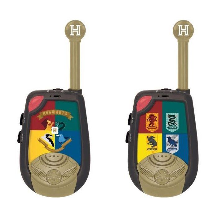 Lexibook, Harry Potter, Talkies-Walkies 200m, Jeu de Communication pour Enfant, 2 canaux de Communication, Piles