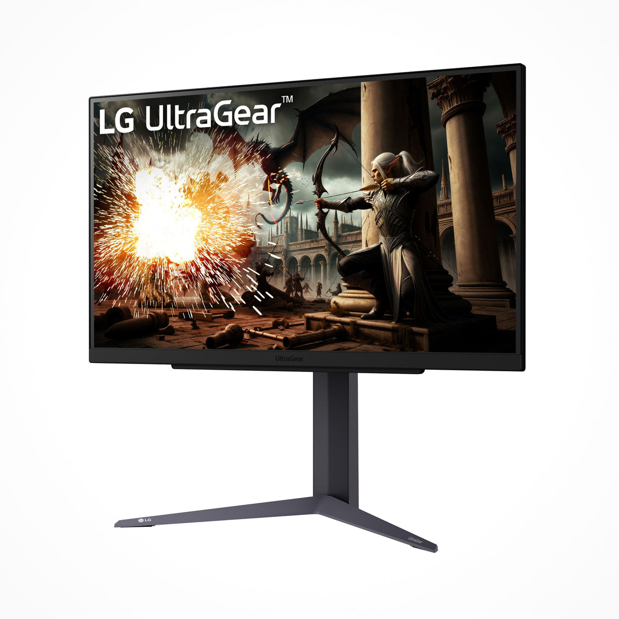Ecran PC Gamer - LG - 27'' - QHD - 180Hz - Dalle IPS - 1ms - Ajustable en hauteur - 27GS75Q-B