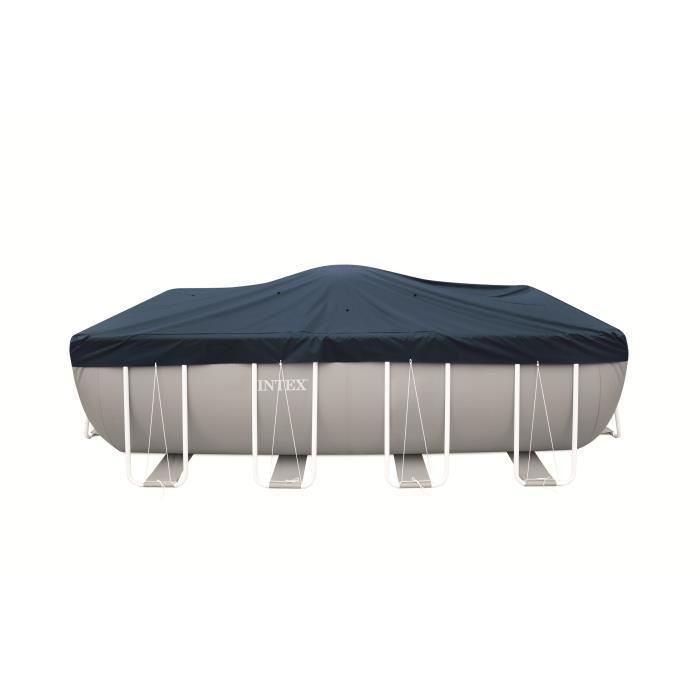 Bâche hiver - INTEX - Hiver Piscine Rectangulaire - 3,00m x 2,00m - Protection contre les débris