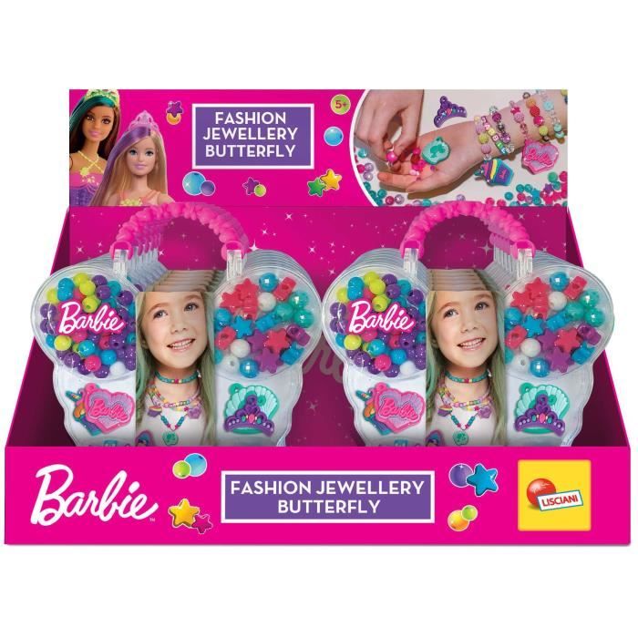 Boîte a Bijoux - LISCIANIGIOCHI - Papillon Barbie - Des 8 ans
