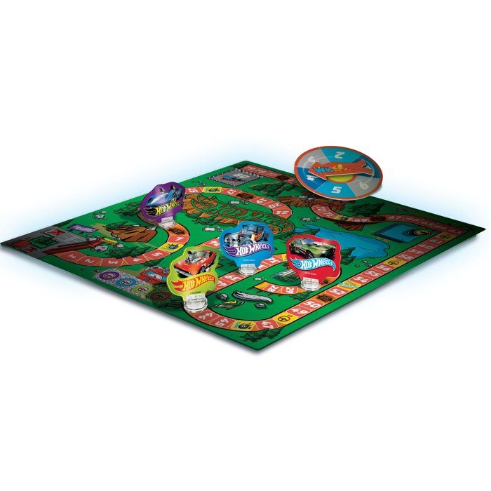 Jeu de l'oie de Vitesse - Jeu de Parcours - HOTWHEELS - LISCIANIGIOCHI - De 2 a 4 joueurs - Des 5 ans