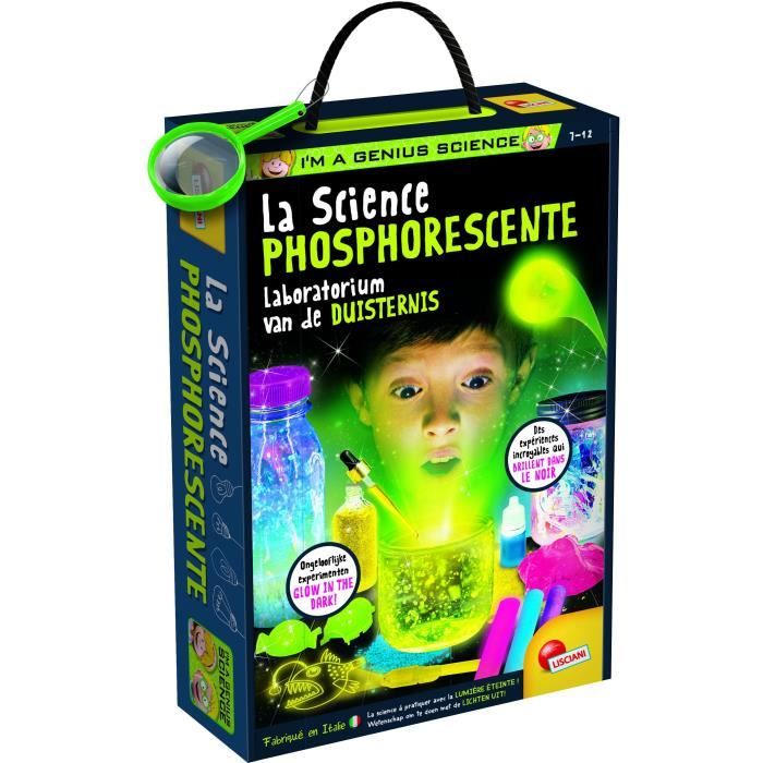 GÈnius Science - jeu scientifique - la science phosphorescente - LISCIANI