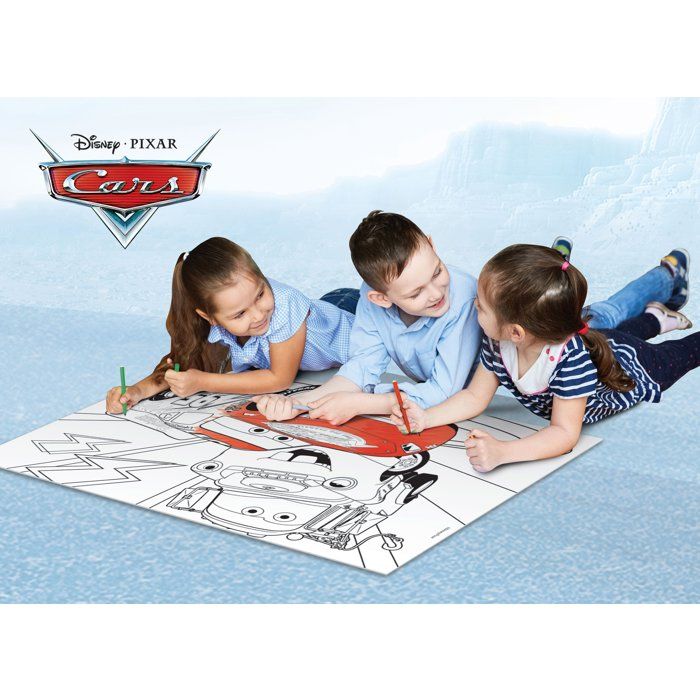 Puzzle MaxiFloor double face - Cars - LISCIANIGIOCHI - 2 x 60 pieces - Des 4 ans