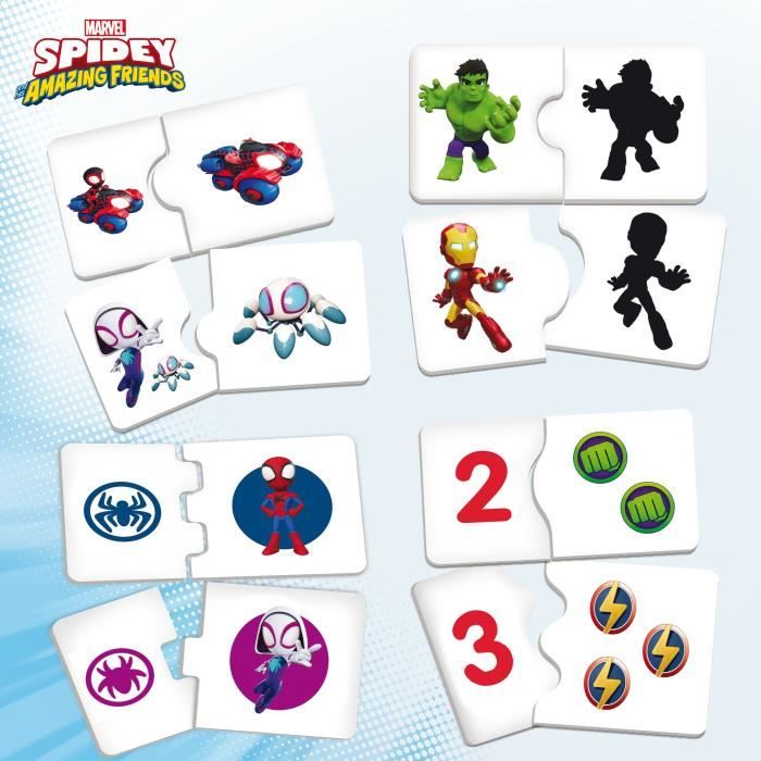 Bureau d'activitÈs pour enfants - Spidey Super desk - Edu games - LISCIANI