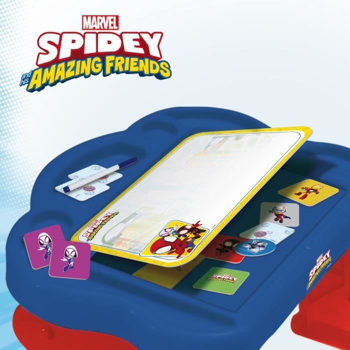 Bureau d'activitÈs pour enfants - Spidey Super desk - Edu games - LISCIANI