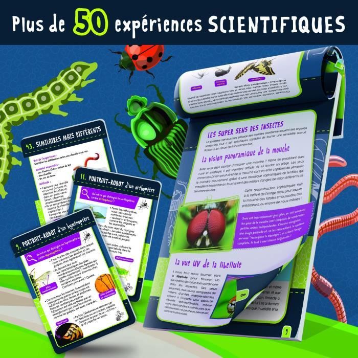 GÈnius Science - jeu scientifique - les insectes - LISCIANI