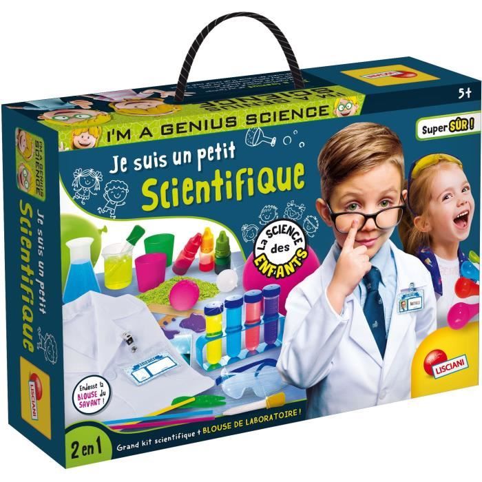 Jeu scientifique pour enfants - LISCIANI - GÈnius Science - Je suis un petit scientifique - A partir de 5 ans