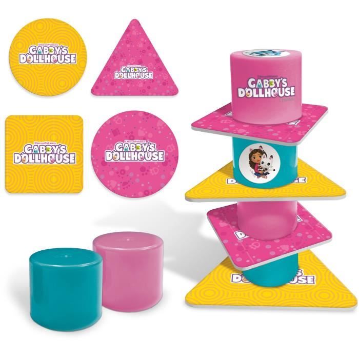 Collection éducative - LISCIANI - Gabby's Dollhouse - Jeux variés - Logique et imagination - Theme maison de poupée