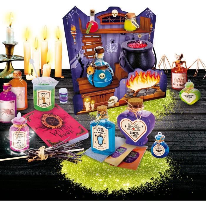 Kit magique - LISCIANI - Crazy Science - Maison des sorcieres - Expériences et potions - Découvertes originales