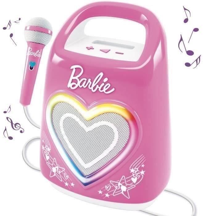 Enceinte Bluetooth - LISCIANI - Barbie Party - Compatible micro - ConnectivitÈ smartphone - IdÈal pour chanter et danser