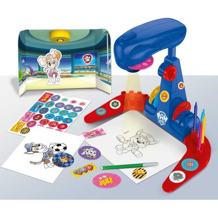 Projecteur de dessins - LISCIANIGIOCHI - PAT'PATROUILLE - Accessoires Inclus, Modeles Pat' Patrouille