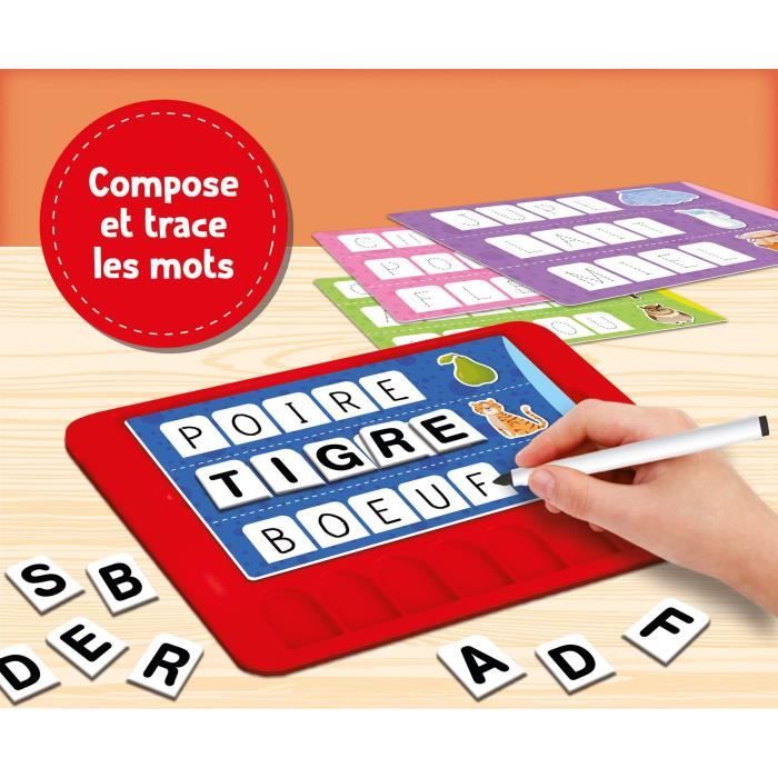 Jeu éducatif - LISCIANI - Carotina - Stylo parlant - Grand jeu vocabulaire - Alphabet interactif - Des 3 ans