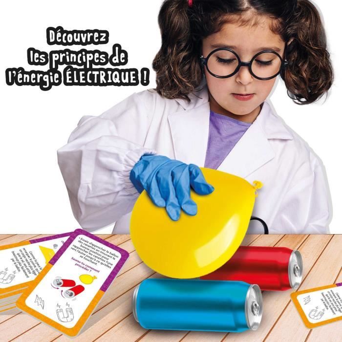 Découverte de l'éléctricité - Kit Scientifique - I'M A GENIUS POCKET - Composants sűrs