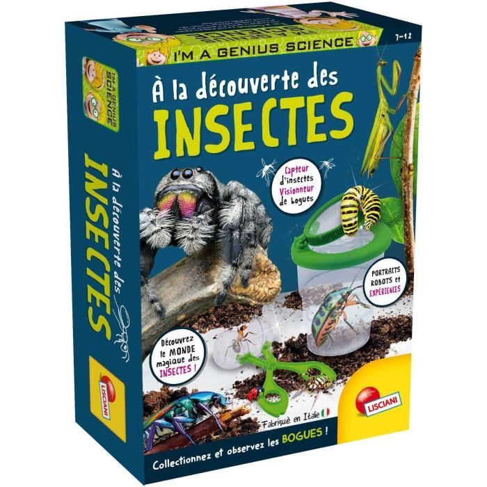 Découverte des insectes - Kit Scientifique - I'M A GENIUS POCKET