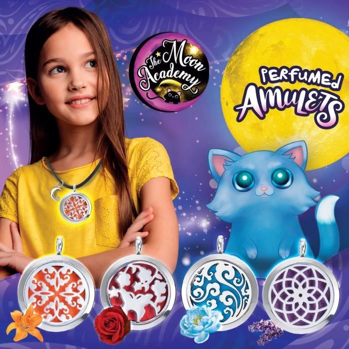Amulettes parfumÈes - LISCIANI - The Moon Academy - Collection amulettes - Chance, amour, santÈ - CrÈations uniques