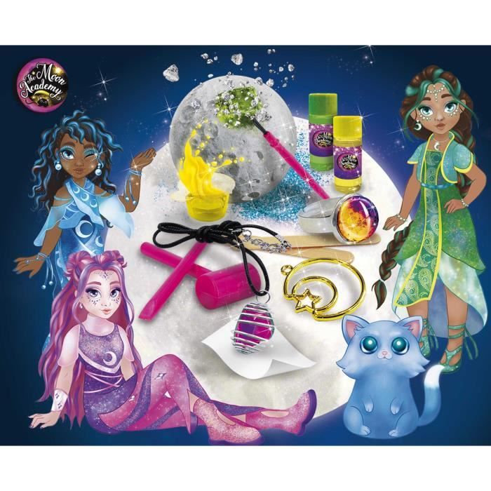 Exploration lunaire - LISCIANI - The Moon Academy - Mon labo de la lune - Gemmes et minéraux - Créations a porter