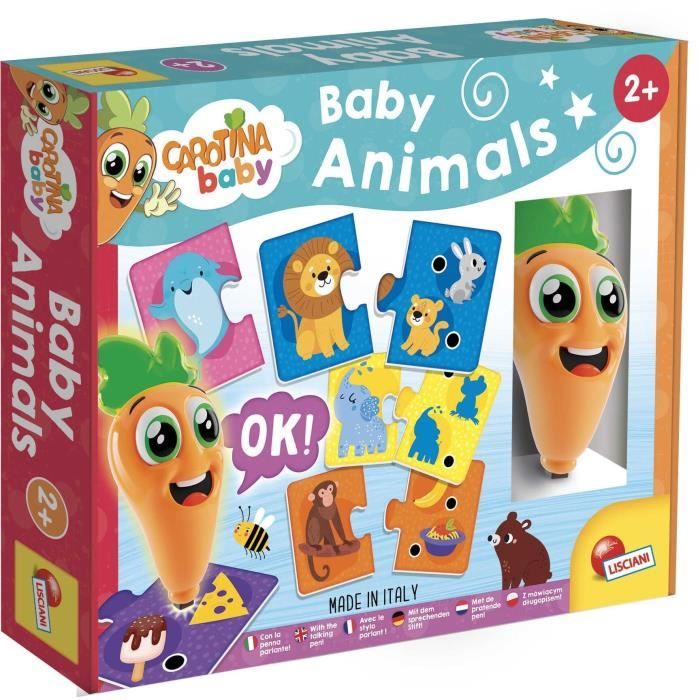 Stylo parlant - CAROTINA BABY - Apprentissage des animaux, Stylo interactif