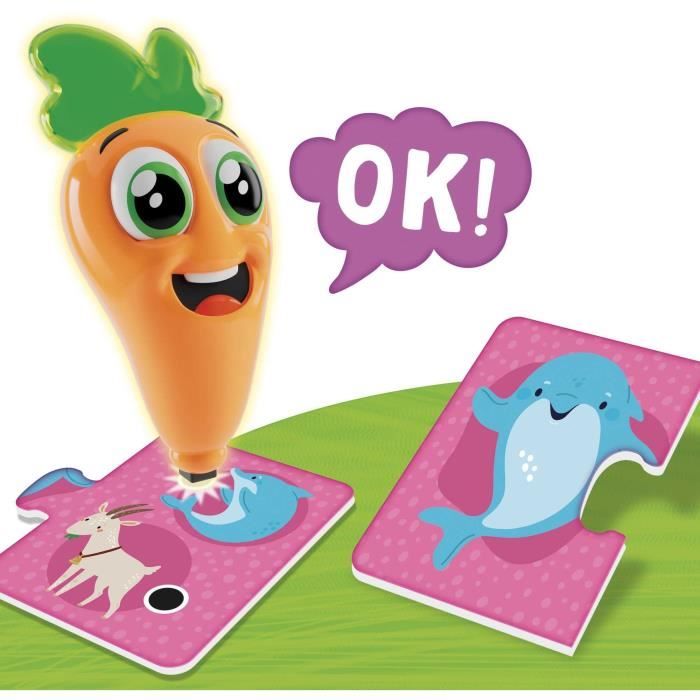 Stylo parlant - CAROTINA BABY - Apprentissage des animaux, Stylo interactif