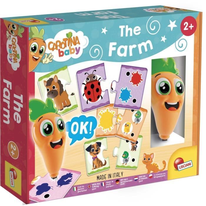 La Ferme - Stylo parlant - CAROTINA BABY - Découverte de la ferme, Stylo interactif