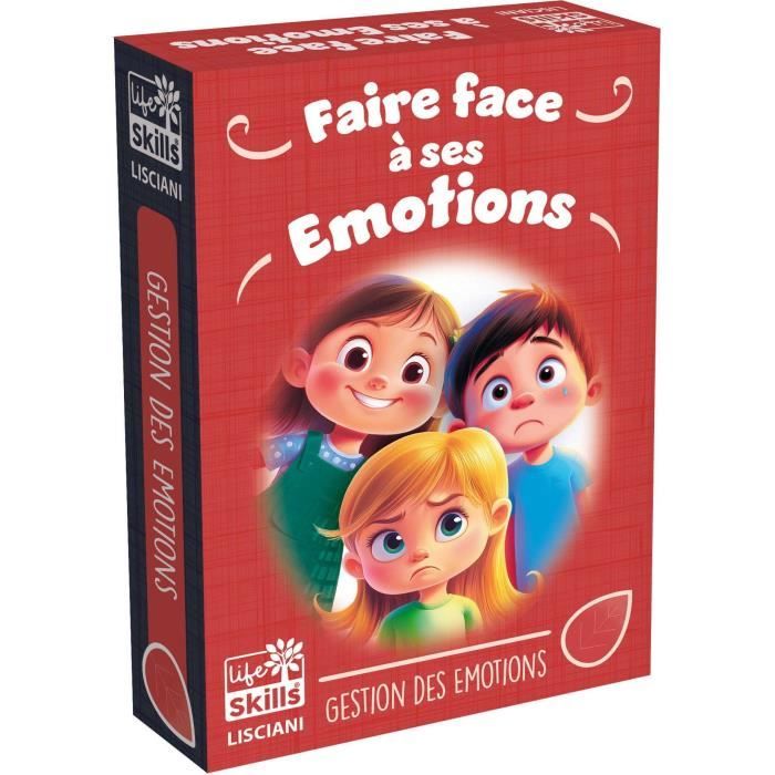 Jeu de cartes Gestion des émotions - Jeu Éducatif - LIFE SKILLS - Cartes illustrées