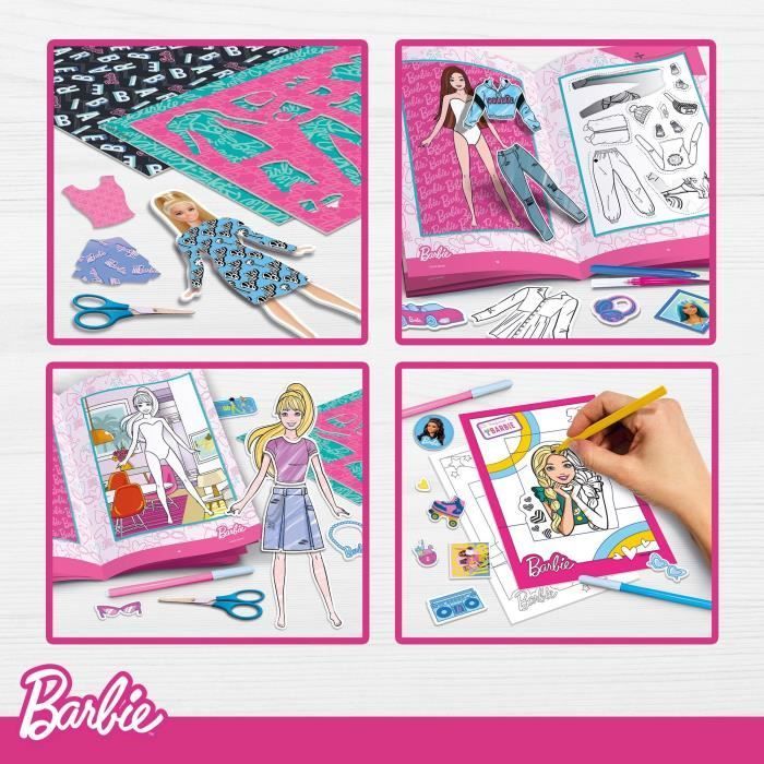 Sac a dos école de dessins - LISCIANIGIOCHI - Barbie Fashion - Des 4 ans