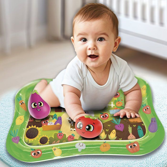 CAROTINA Baby Potager de Bain - Jeu de Bain - LISCIANIGIOCHI - Jouets Flottants & Couleurs Vives - Des 6 mois