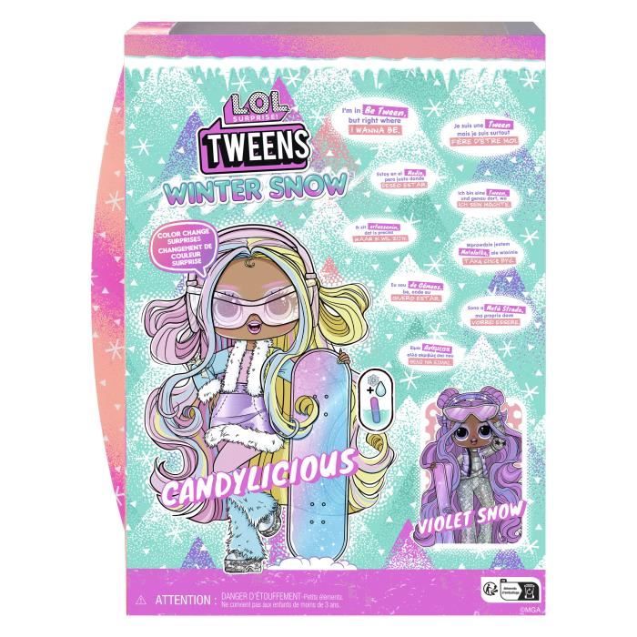 L.O.L. Surprise PoupÈe Tweens Winter Snow - Candylicious - Des 4 ans
