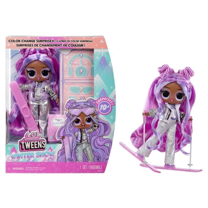 L.O.L. Surprise PoupÈe Tweens Winter Snow - Violet Snow - Des 4 ans