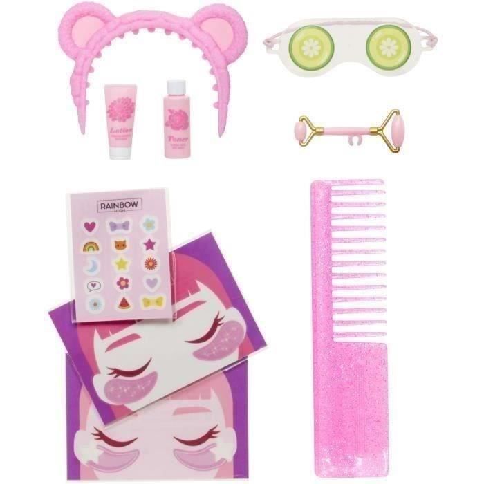 Junior High Pyjama Party -†PoupÈe mannequin articulÈe 22cm - Bella (rose) - Nombreux accessoires - a partir de 4 ans