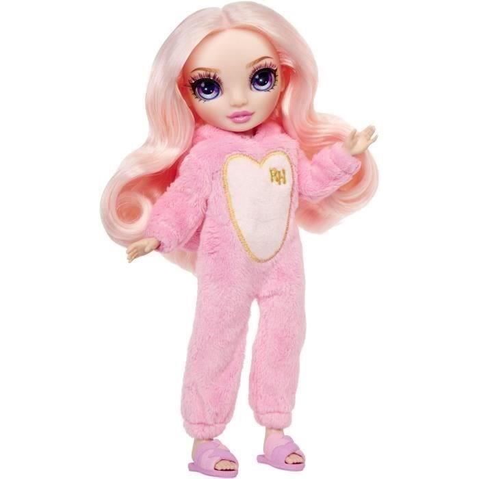 Junior High Pyjama Party - Poupée mannequin articulée 22cm - Bella (rose) - Nombreux accessoires - a partir de 4 ans