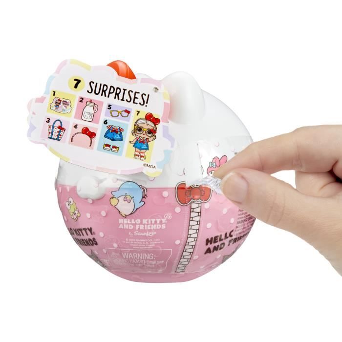 L.O.L. Surprise! - Loves Hello Kitty and Friends - 1 Poupée, Tenues et Accessoires, Emballage Opaque, 8 Poupées a collectionner