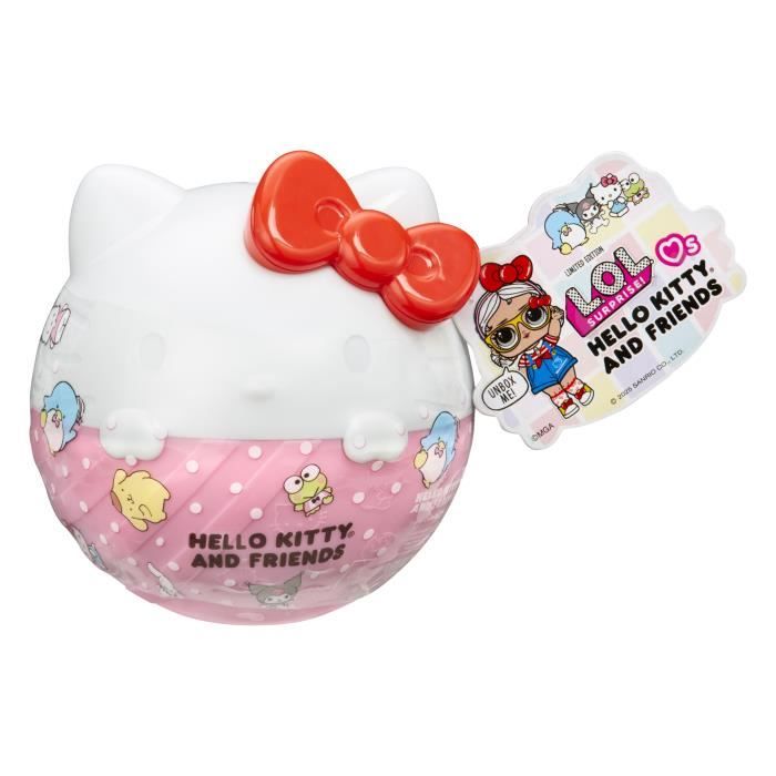 L.O.L. Surprise! - Loves Hello Kitty and Friends - 1 Poupée, Tenues et Accessoires, Emballage Opaque, 8 Poupées a collectionner