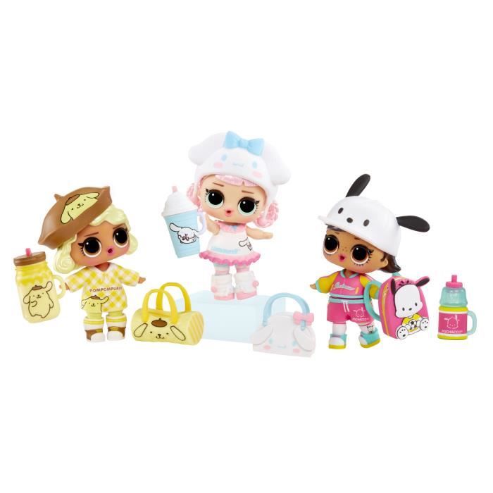 L.O.L. Surprise! - Loves Hello Kitty and Friends - 1 Poupée, Tenues et Accessoires, Emballage Opaque, 8 Poupées a collectionner