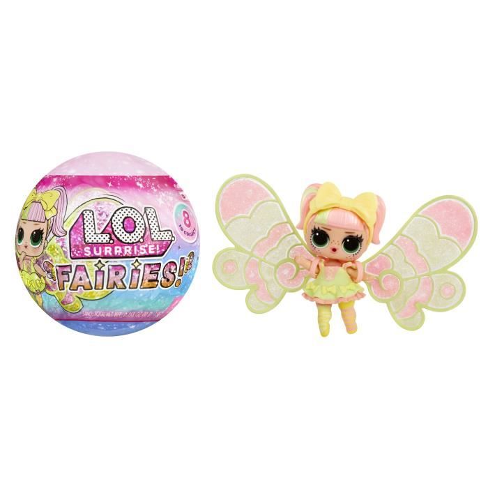 L.O.L. Surprise Fairy poupées a collectionner- Aléatoire - 7,5 cm - Des 3 ans