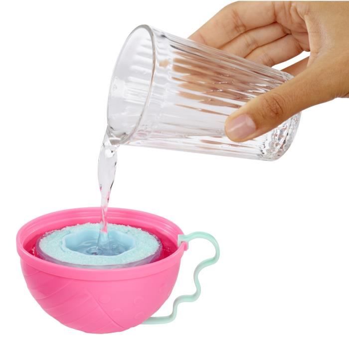 LOL Surprise Mix & Make Birthday Cake - Mini PoupÈe 7,5cm, Robe en Forme de G‚teau - Fabriquer et DÈcorer - Modele AlÈatoire