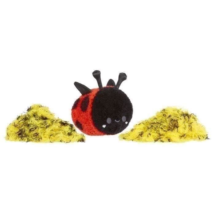 Fluffies Stuffiez - Peluche ASMR a personnaliser - Abeille/Coccinelle - Rembourrage a retirer et dÈcouvrir un autre personnage - Des