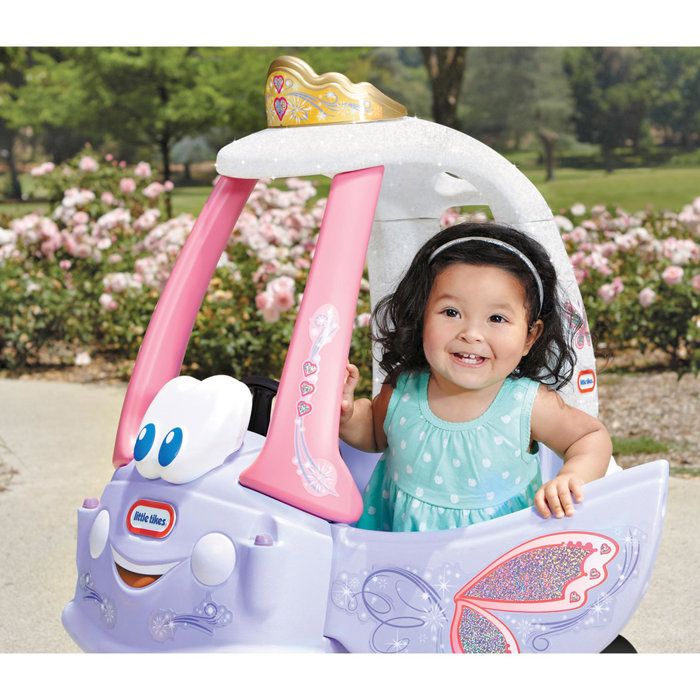 Cozy Coupe - Little Tikes - Fairy - Voiture enfant - Portes, Klaxon et Plancher a retirer - Des 18 mois