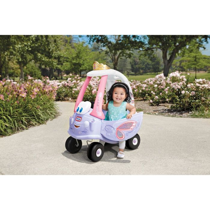 Cozy Coupe - Little Tikes - Fairy - Voiture enfant - Portes, Klaxon et Plancher a retirer - Des 18 mois