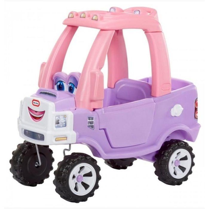 Cozy Coupe - Little Tikes - Camion Princesse - Portes, Klaxon et Plancher a retirer - Des 18 mois