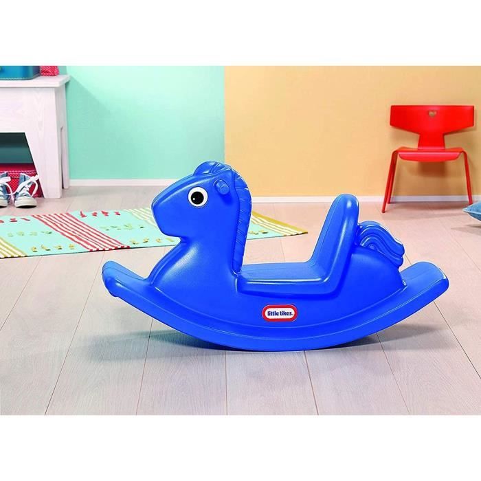 Cheval a bascule - Little Tikes - 12 Mois a 3 Ans - Poignées facile a attrapper & Selle Stable et Sécurisée- Construction durable