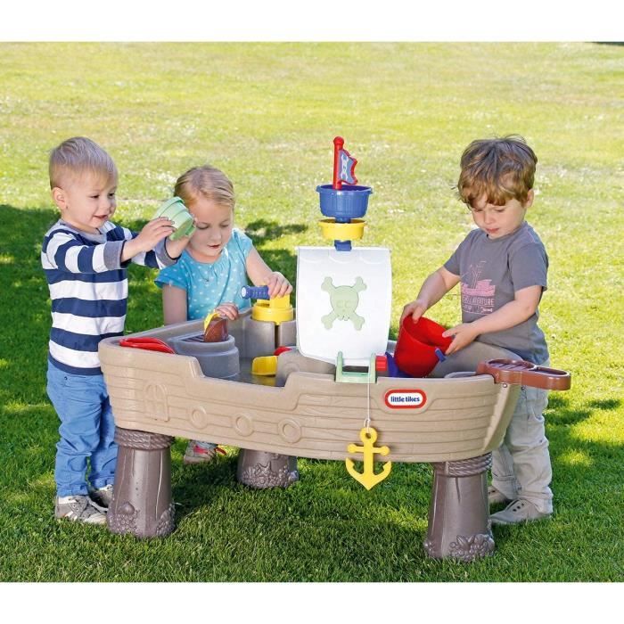 Little Tikes - Table de Jeux d'Eau - Bateau Pirates