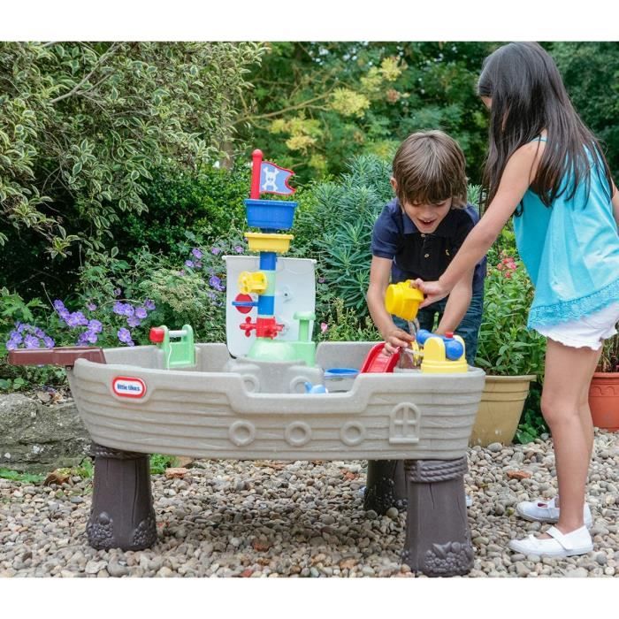 Little Tikes - Table de Jeux d'Eau - Bateau Pirates
